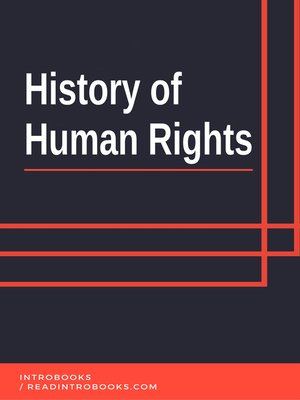 cover image of History of Human Rights